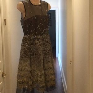 LELAROSE SHORT DRESS